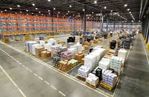 Distribution Centers for Storage